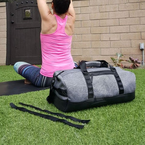 Bolsa de lona Premium Choice con diseño de múltiples bolsillos para viajes de fin de semana, deportes y actividades al aire libre - Product Image 6