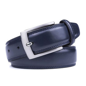 Ceintures en cuir véritable pour hommes, style décontracté, 100% cuir massif, pour jeans, en gros. - Product Image 3