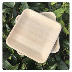 แผ่นใบปาล์ม Areca ที่มีเสน่ห์-อุปกรณ์รับประทานอาหารที่เป็นมิตรต่อสิ่งแวดล้อมไม่เหมือนใครสำหรับงานปาร์ตี้และงานต่างๆ-เฉลิมฉลองอย่างยั่งยืน! - Product Image 1