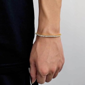 Pulsera de Diamantes Moissanite Más Vendida para Mujer, Joyería de Moda para Bodas, Fiestas y Aniversarios, Disponible a Precio de Fábrica - Product Image 2