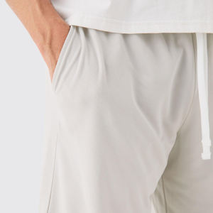 Pantalones Cortos Deportivos para Hombre, Estilo Retro, de Malla, Bordados, con Bolsillos, a Bajo Precio - Product Image 2