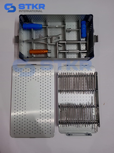 ชุดเครื่องมือผ่าตัดสำหรับถอดสกรูหักแบบแมนนวล 51 ชิ้น ทำจากสแตนเลส - Product Image 5