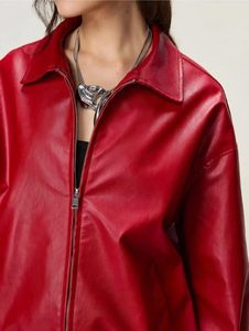 OEM <b>Leather</b> Jacket with Best Design in Solid Color Customization Make Premium Quality Product Women's Outer Wear <b>Leather</b> Jackets - Product Image 4
