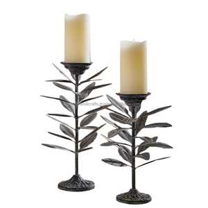 Creative Vintage Metal Candlestick Home Decoration Handmade Candle Holder Candlestick Decor <b>Miniature</b> Home Decor Art Gifts - Product Image 5