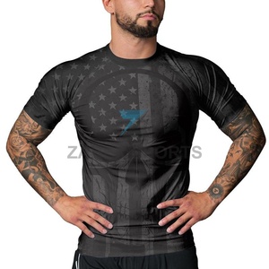 Zabex เสื้อกล้ามกีฬาสำหรับผู้ชาย, เสื้อกล้ามกีฬา MMA สำหรับผู้ชาย-สแปนเด็กซ์/ โพลีเอสเตอร์สำหรับเล่นกีฬา - Product Image 4