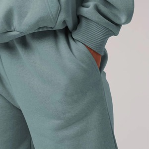 Conjunto Deportivo Personalizado con Logotipo, Unisex, de Felpa, 100% Algodón, Sudadera con Capucha y Pantalones Deportivos - Product Image 5