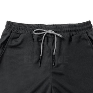 Premium Solid Casual <b>Mid</b> Knitted Breathable Quick Dry Dual <b>Layer</b> Compression Men Gym Shorts Anti Friction Workout Gear High - Product Image 5