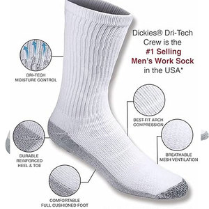 Calcetines Deportivos con Suela Acolchada, Absorción de Humedad, Transpirables, Cómodos, para Gimnasio, Correr, Actividades al Aire Libre y Uso Diario - Product Image 6