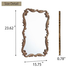 Espejos de pared y marcos de espejo de madera de pino de primera calidad, OEM, personalizados, al por mayor |   Aqdus Saleem India - Product Image 6