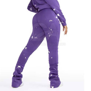 Ensemble de survêtement imprimé pour femme, 2 pièces, style streetwear décontracté, ensemble sweat à capuche et jogging, logo personnalisé, sweat-shirt imprimé pour femme - Product Image 6