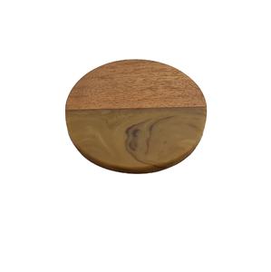Round Shape Resin and <b>Wood</b> with High Quality Polished Custom Coasters Kitchen Supplies <b>Placemats</b> Kitchen Accessories - Product Image 1