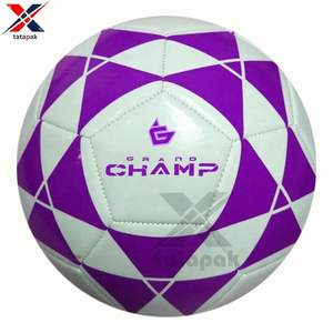 Ballon de football imperméable avec impression de logo personnalisée, surface antidérapante en PVC TPU, unisexe, adultes, matchs officiels d'équipe, couleurs personnalisées OEM - Product Image 4