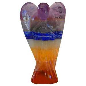 Figurines d'anges en cristal de pierres précieuses faites à la main Offre Spéciale pour la guérison énergétique, la protection et les cadeaux disponibles à un prix abordable - Product Image 6