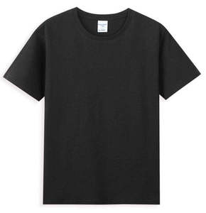 Camiseta de Algodón Oversize para Hombre, Ligera, Lisa, Cuello Redondo, Manga Corta, Color Sólido, Venta al por Mayor, Logotipo Personalizado, Uso en Grandes Cantidades - Product Image 2