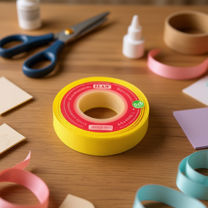 Nastro Grosgrain Ilan 3,8 cm 15Y Giallo per Lavori Artigianali - Product Image 2