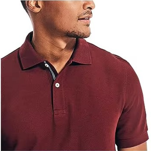 Polo homme confortable en coton, manches courtes, respirant, tissu doux, col chemise, coupe décontractée et prix bas. - Product Image 6