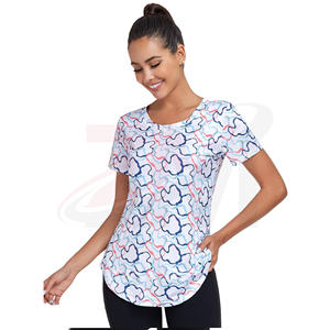 Ropa de uso diario para mujer, top informal estampado, ropa transpirable para actividades al aire libre y ropa de verano de estilo moderno - Product Image 4