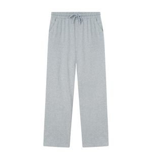 Pantalon de jogging en coton pour homme, taille élastique avec cordon de serrage, coupe décontractée, pantalon de survêtement, logo personnalisé OEM, vente en gros - Product Image 1