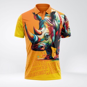 เสื้อยืดโปรโมชั่นคุณภาพสูง ผ้าฝ้าย 100% พิมพ์ลายดิจิตอลแบบซับลิเมชั่น คอทรงโอ แขนสั้น แห้งเร็ว ระบายอากาศได้ดี - Product Image 3
