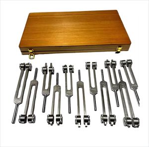 สินค้ามาใหม่ ตะเกียงจูนเสียงสแตนเลสสตีลแบบถ่วงน้ำหนัก สำหรับการบำบัดทางการแพทย์ ได้รับการรับรองมาตรฐาน CE พร้อมกล่องไม้ ใช้ซ้ำได้ - Product Image 6