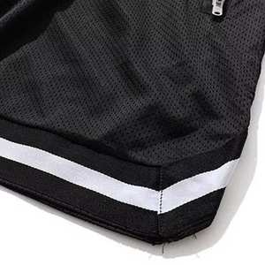 Pantalones Cortos de Baloncesto de Alta Calidad, Cintura Elástica, Transpirables, de Secado Rápido, para Entrenamiento en Gimnasio, Logotipo Personalizado, Venta al Por Mayor - Product Image 2