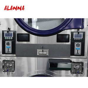 ALANNA-Laverie automatique, lave-linge commercial à jetons et jetons, machine à laver et sèche-linge empilables pour hôtel - Product Image 6