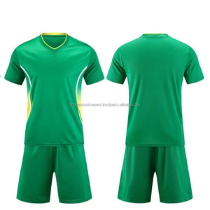 Maillot de football personnalisé, impression par sublimation, broderie, 100% polyester, séchage rapide, extensible - Product Image 5