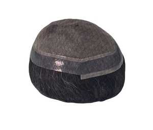 Peluca de Cabello Remy para Hombre de Calidad Premium, Cabello Lacio Rizado, Tupé con 100% de Densidad, el Mejor Cabello para Hombres - Product Image 5