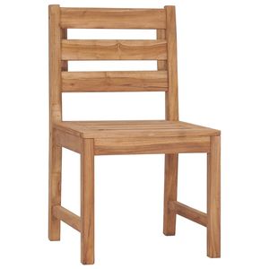 2 chaises de patio en bois de teck massif - Product Image 2