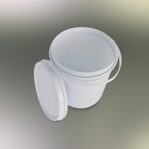 Wholesale 4L Custom White Plastic Bucket Chemical Sealed Packaging Cylinder Design <b>Drums</b> Pails Barrel 189 x 166 x 203 mm - Product Image 6