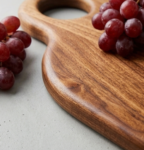 Tabla de Cortar de Madera de Acacia Hecha a Mano, Tabla de Cortar Natural para Cocina y Restaurante, Ecológica, de Alta Calidad - Product Image 4