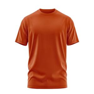 T-shirt décontracté pour homme en microfibre, col rond et manches courtes, 100 % coton, prix de gros - Product Image 5
