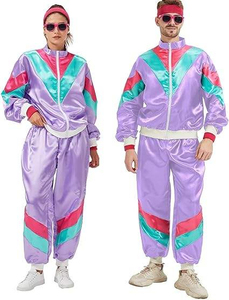 Custom Men Black Tracksuit Oversized Windbreaker <b>Jacket</b> Baggy Pants <b>Reflective</b> Piping Streetwear Set Private Label OEM SHH - Product Image 6