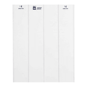 Étiquettes vierges en polyester souple imprimables au laser Brady pour les signalisations industrielles et l'identification des équipements - Product Image 3