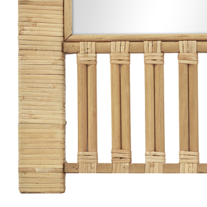 Espejo de pared decorativo de ratán natural al por mayor, espejo de cuerpo entero para dormitorio, sala de estar, entrada, de Vietnam - Product Image 4