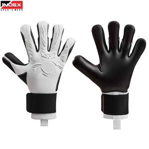 Gants de gardien de but en latex à haute adhérence, respirants, durables, avec sangle de poignet réglable, pour usage professionnel en match - Product Image 1