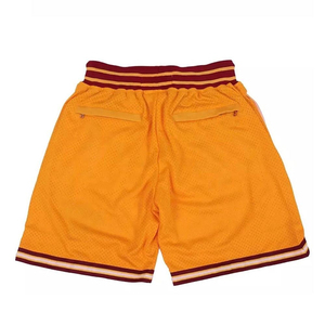Pantalones Cortos de Baloncesto para Hombre, Estilo Urbano, 100% Poliéster, Cintura Alta con Cordón Ajustable, Pantalones Cortos de Malla para Verano - Product Image 3