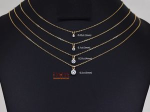 Pendentif en diamant de culture, bijou minimaliste délicat pour femme, collier avec pendentif animal mignon, bijou raffiné élégant, cadeau - Product Image 5