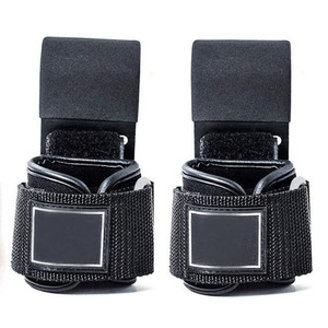 Ganchos y Correas Ajustables de Alta Resistencia para Levantamiento de Pesas, Soporte para Peso Muerto y Entrenamiento en Gimnasio - Material de Neopreno/Nylon - Product Image 1