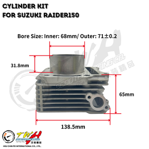 Kit cylindre de moto de course, rader150, pièces de moteur - Product Image 2