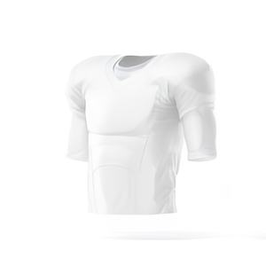 <b>Mesh</b> Football Jersey Practice Training Plain Blank Custom Vintage Retro Throwback Adult Mens <b>Womens</b> Fitted Short Sleeve Front - Product Image 2