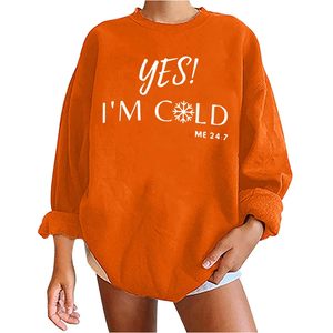 Sudadera con Forro Polar, Cuello Redondo, Manga Larga, Suave y Casual para Mujer, Sudadera Ligera de Algodón para Mujer - Product Image 2