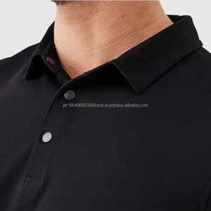 Polo de golf imprimé à l'écran de haute qualité Polo pour homme ultra respirant avec boutons pression - Product Image 6