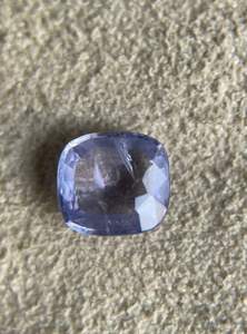 Zafiro azul natural suelto de 1.40 quilates, zafiro azul suelto de las minas de Ceilán, zafiro azul de Sri Lanka, zafiro azul sin calentar. - Product Image 2