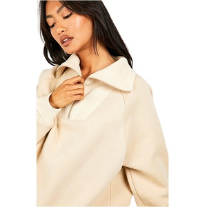 Ensemble de survêtement tendance pour femme : sweat à capuche oversize à épaules tombantes et pantalon de jogging en molleton épais 400 GSM, grandes tailles - Product Image 6