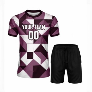 Custom Sublimated Unisex Quick-Drying Short-Sleeved <b>Table</b> <b>Tennis</b> Uniform National Badminton Shirt and Short Set for Men Women - Product Image 6