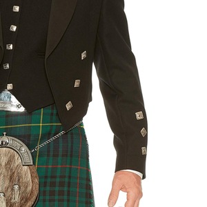 Veste et gilet Prince Charlie écossais personnalisés pour homme, imperméables, avec logo frontal, pour l'automne, 100 % haute qualité - Product Image 6