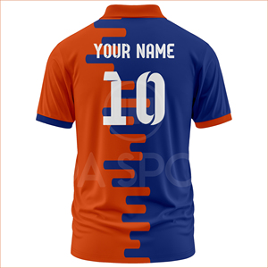 เสื้อคริกเก็ตฤดูร้อนประสิทธิภาพสูง เสื้อทีมสั่งทำพิเศษ พิมพ์ลายแบบซับลิเมชั่น ระบายอากาศได้ดี เป็นมิตรกับสิ่งแวดล้อม มีไซส์พลัส ชุดกีฬา - Product Image 2