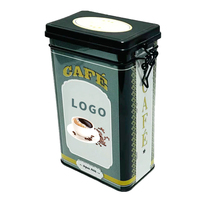 Emballage de boîte à café en plastique et en métal de produit en fer blanc personnalisé en gros boîte de conserve en grains de café recyclable avec valve