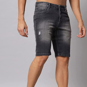 Shorts en jean pour hommes de haute qualité, design personnalisé, vente en gros de shorts en jean pour hommes, shorts en jean pour hommes fabriqués sur mesure - Product Image 2